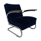 Bauhaus chrome armchair type s-411 by W. Gispen for Mücke Melder 1930