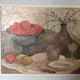 Old figurative still life painting