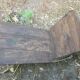 Former wooden and metal wheelbarrow