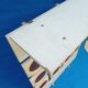 White wall coat rack from the 60s-70s