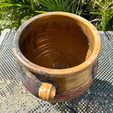 Terracotta pottery jar