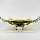 Art Glass Bowl by designer Josef Hospodka for Chribska Glassworks, 1960's