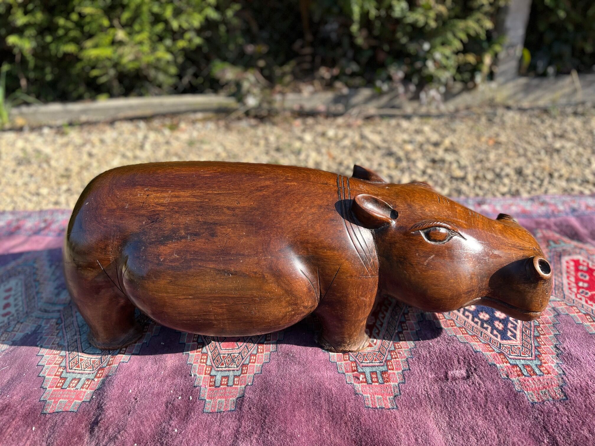 Hippopotamus bench 1950