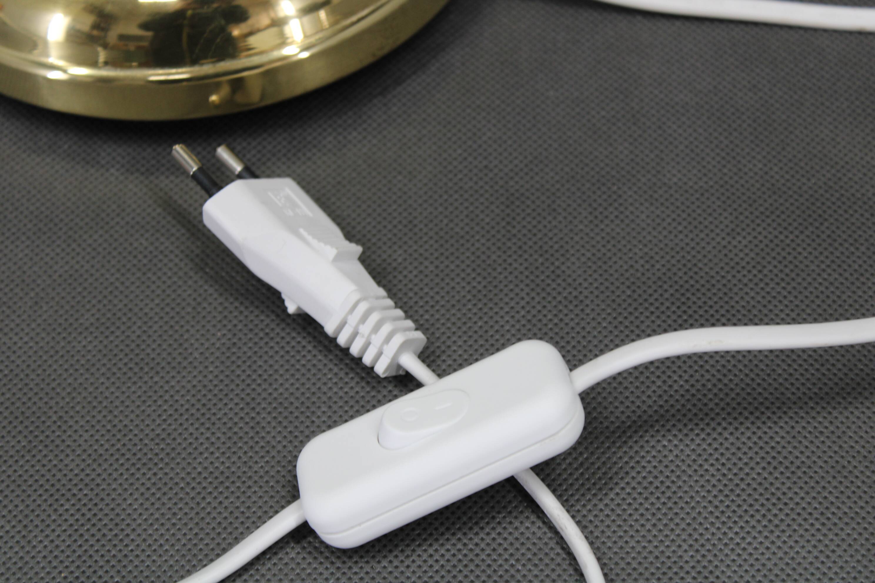 1960s  Pair of Large Brass Table Lamps by MS Belysnin, Denmark