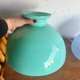 Suspension in turquoise blue opaline