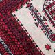 Vintage carpet Afghan Balucch rug 86cm x 129cm 1910s
