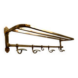 Late 19th century wall coat rack