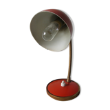 Old flexible articulated bedside desk lamp 1960s/70s in retro decorative metal