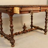 Louis XIII style writing table with Putti decoration
