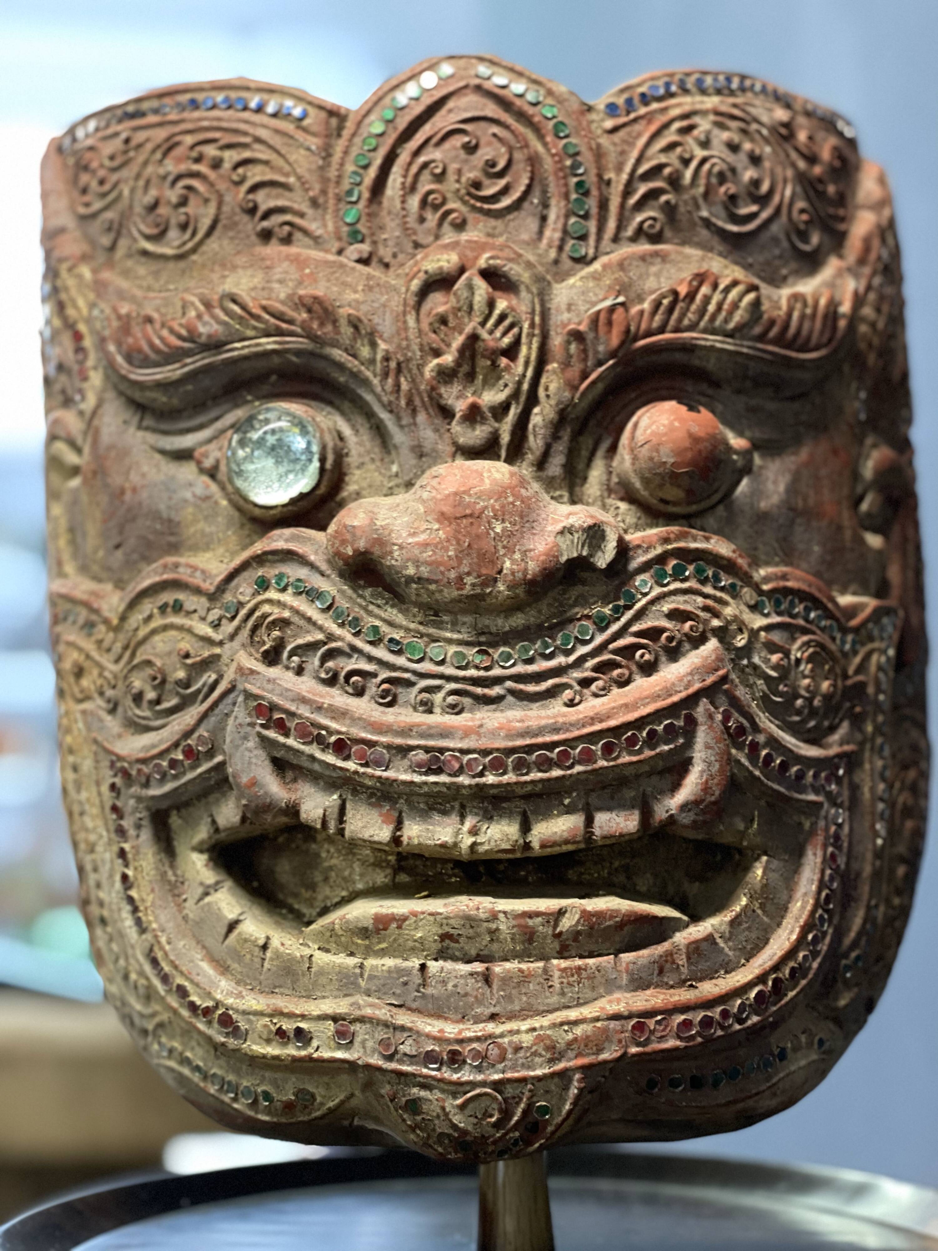 Indonesian Demon Mask