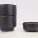 Pair of vintage Arabia Finland flower pots by Richard Lindh