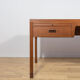 Bureau en teck du milieu du siècle par Ejner Larsen et Aksel Bender Madsen pour Willy Beck, Danemark, années 1950.