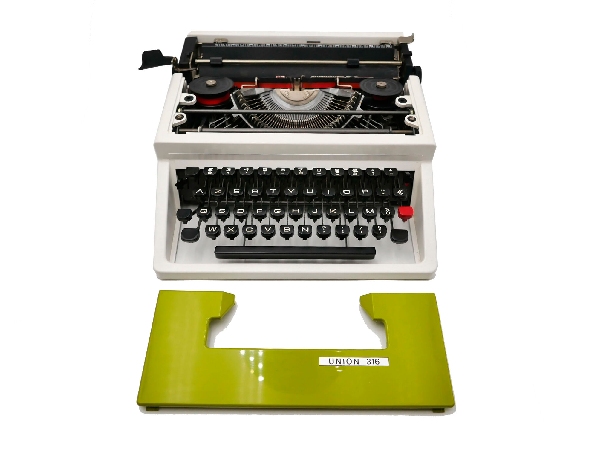 Typewriter Union 316 ditto Underwood 315 green revised ribbon new