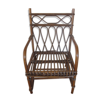 Wicker children's chair