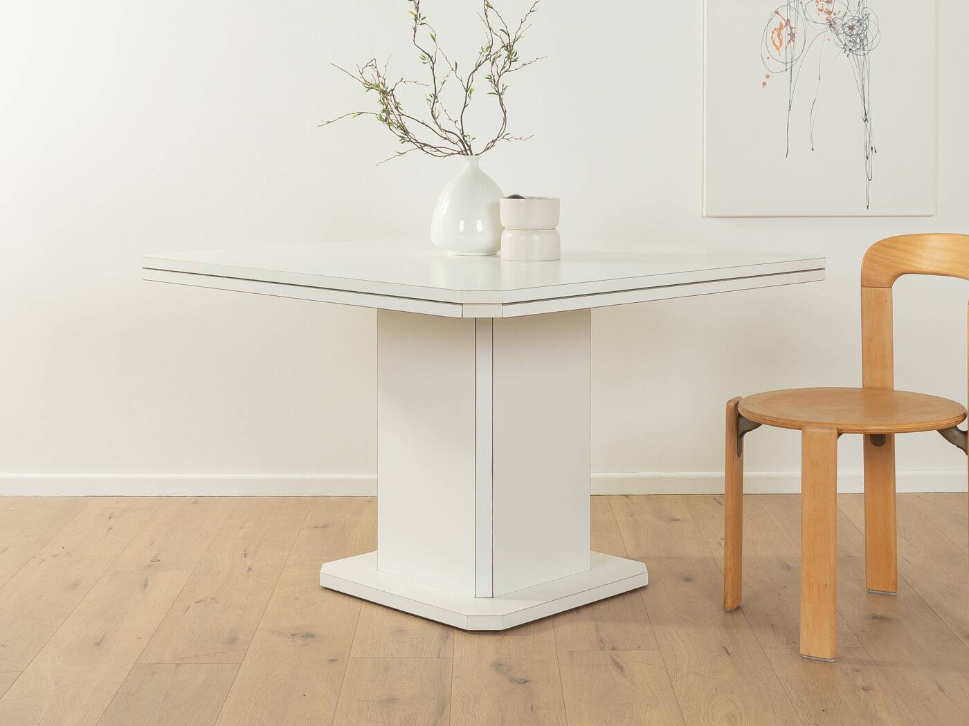 1980s dining table, Läsko