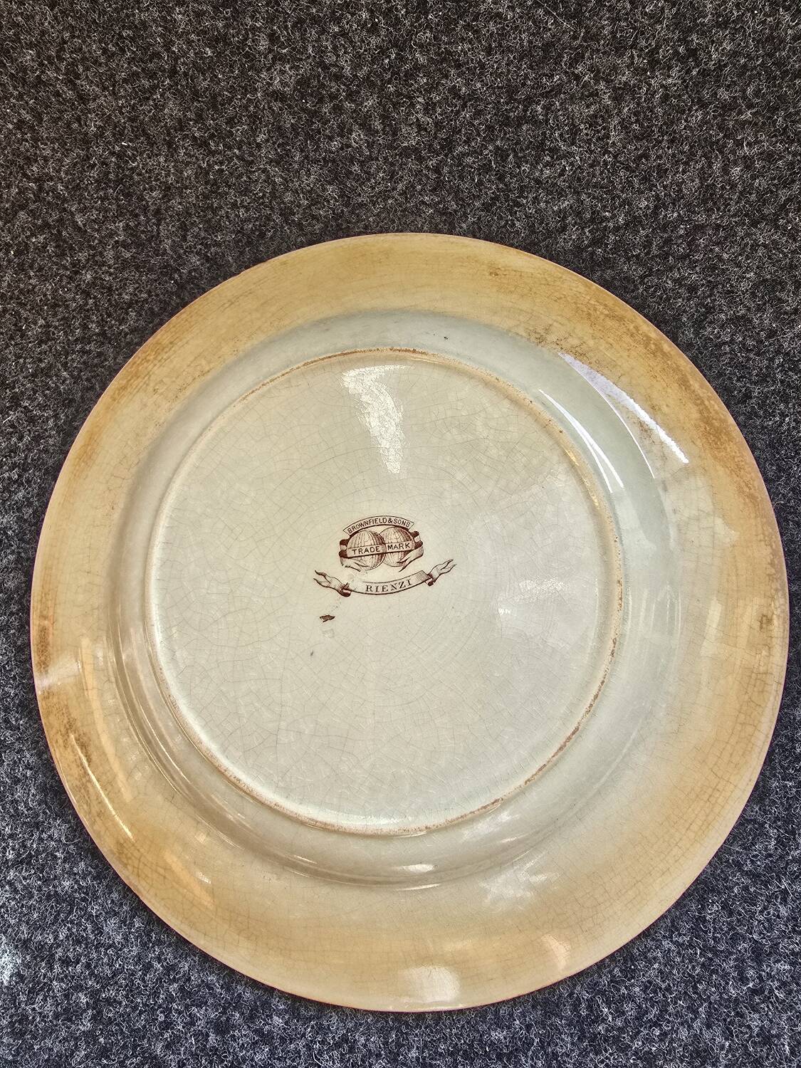 Brownfield & Sons Plate Rienzi