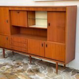 Living Scandinavian teak sideboard, 1950s