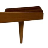 Vintage daybed 1960s minimalist design in Teak wood