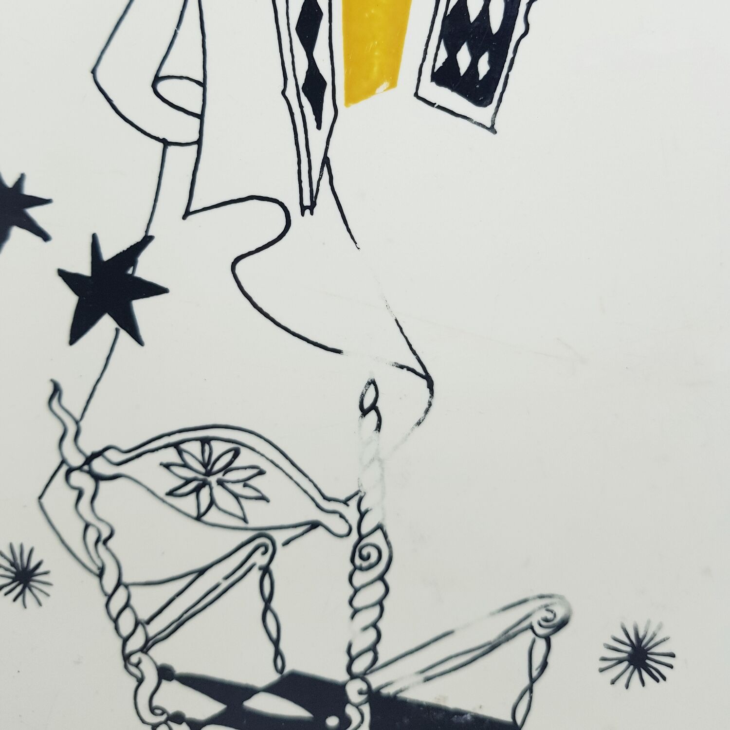 Salins Caprice cake plate