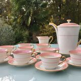 Coffee service x 8 porcelain from Vierzon