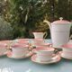 Coffee service x 8 porcelain from Vierzon