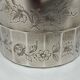 Timpani solid silver floral decoration 1900 poincon minerva