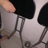 Pair of folding chairs by Niels Grammelaard