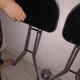 Pair of folding chairs by Niels Grammelaard