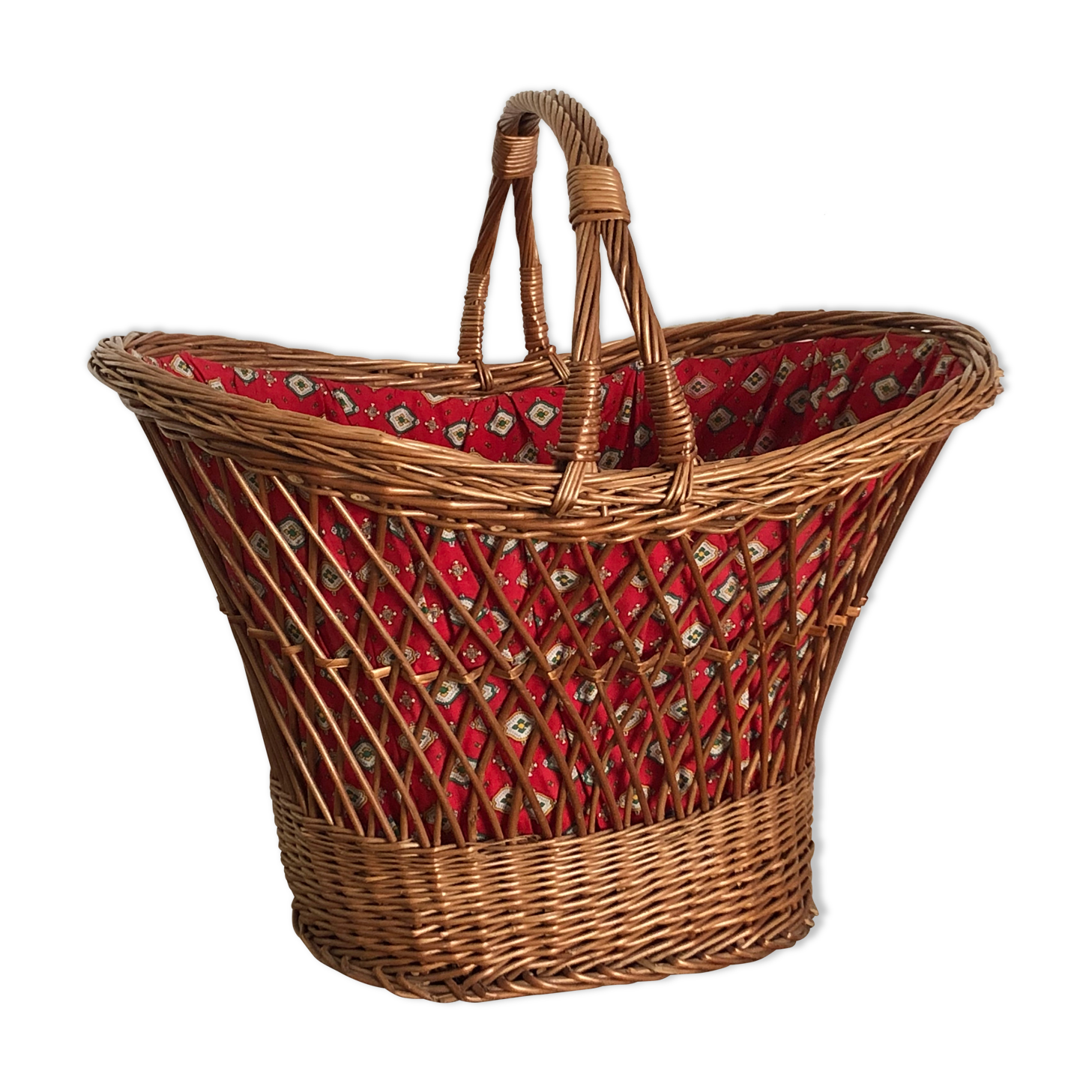 Braided Wicker Basket - XXL Format