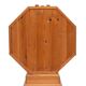 Metamorphic Solid Pine Dry Bar, Folding Design, 1970s, Good Condition