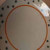 Lot de 6 asiettes Gien modéle Constellation création millefleurs