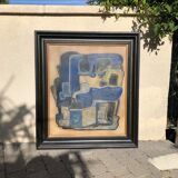 Abstract oil painting