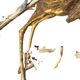 Hollywood Regency Brass Heron Floor Lamp by Citonne Oggi 1970