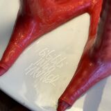 Lamp by Ingo Maurer 1982 bibibibi limited edition metal / porcelain model