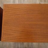 Paire de chevets vintage scandinave en teck 1960
