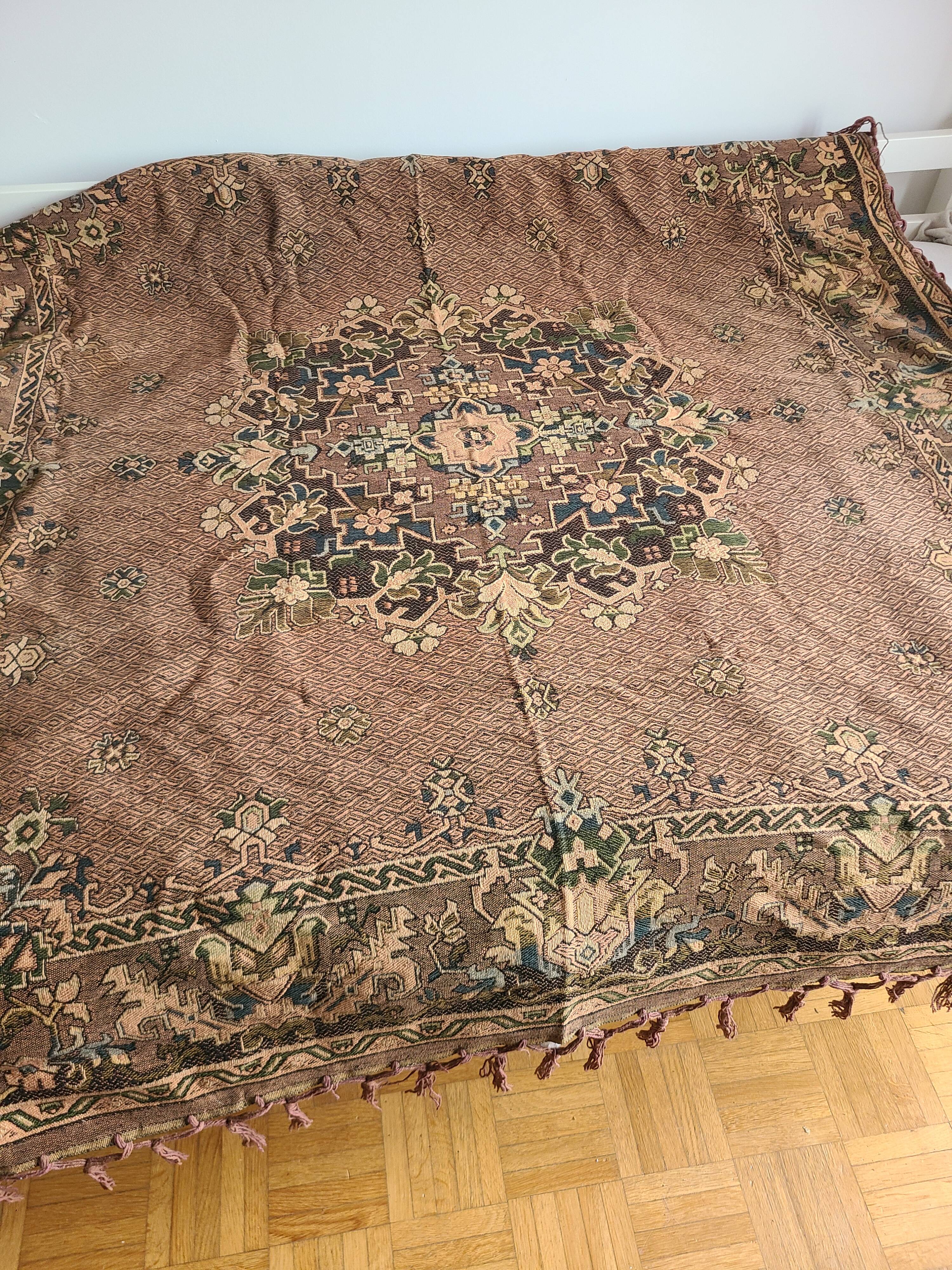 Antique tablecloth from the 19th century.
