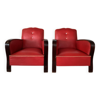 Fauteuils moustache