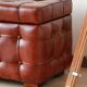 Chesterfield-style leather chest - "Jack" model - Olivier de Schrijver