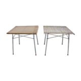 Tables de camping vintage