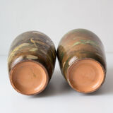 Pair of vases Theodore Lefront late 19th