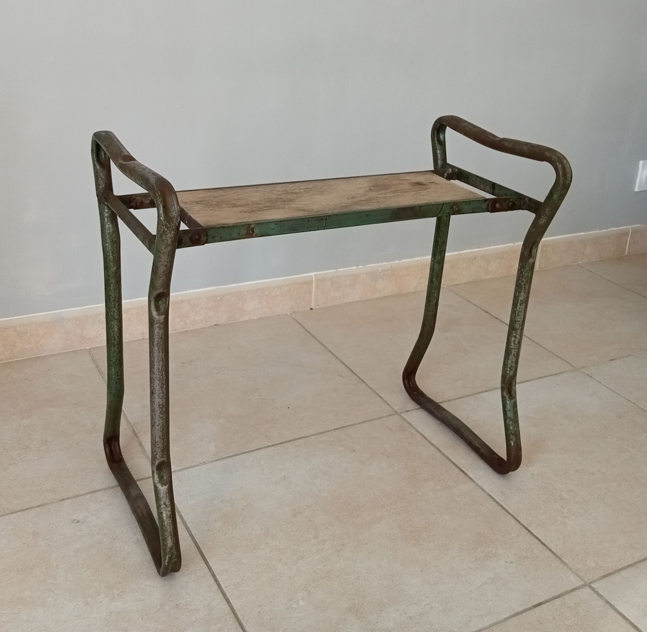 Vintage gardener's stool