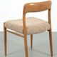 Chaise latérale vintage par Niels Møller