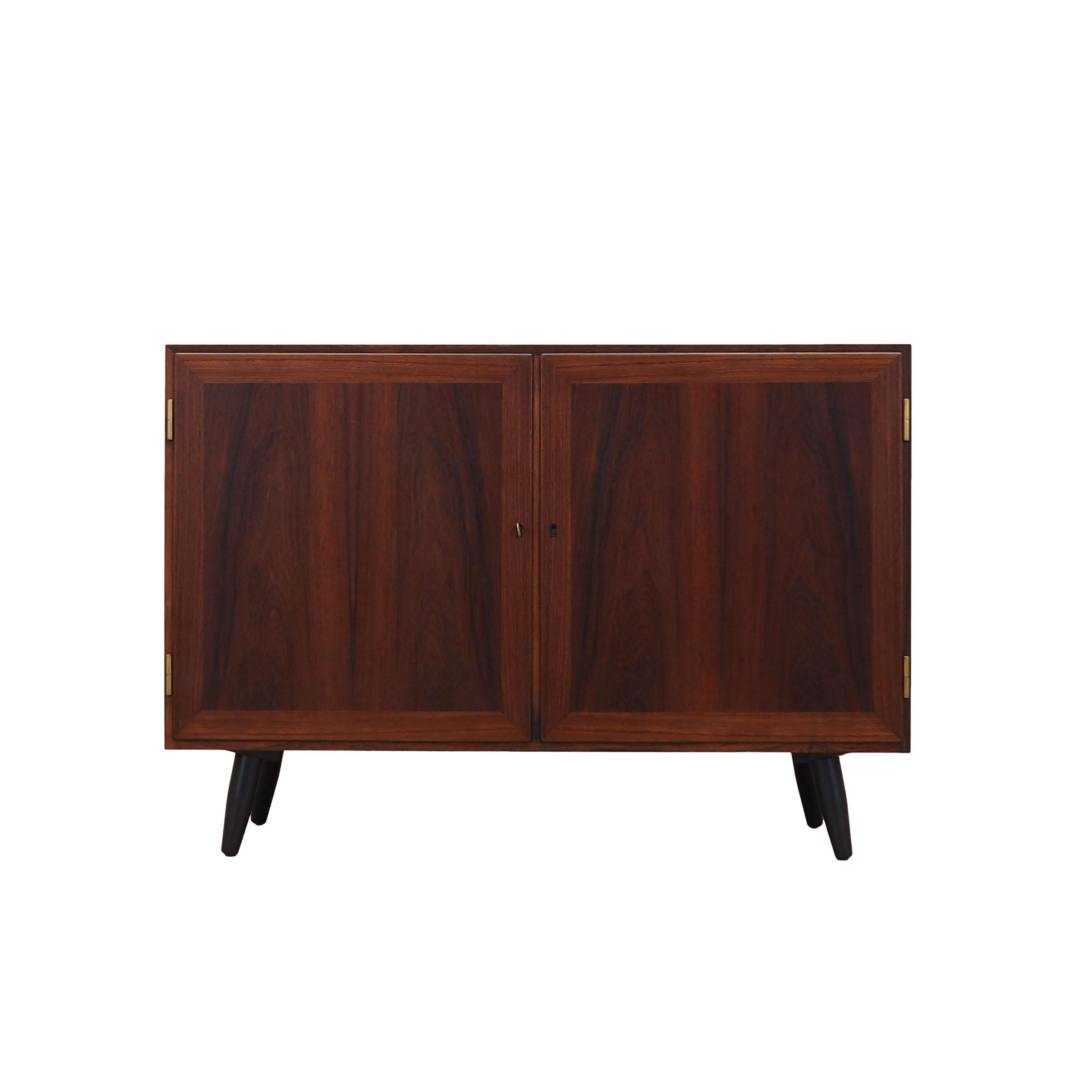 Rosewood cabinet, Danish design, 1960s, Carlo Jensen, Hundevad