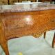 Very rare wig chest with a drawer in Louis XV style with marquetry.