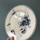 Series of 5 flat plates Terre de Fer HB and Cie Choisy Le Roi