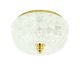 Mid-Century Diamond Glass Ceiling Light or Wall Light by H. Tynell, 1960s