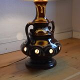 Floor lamp ceramic openwork floor lamp 70s 1970