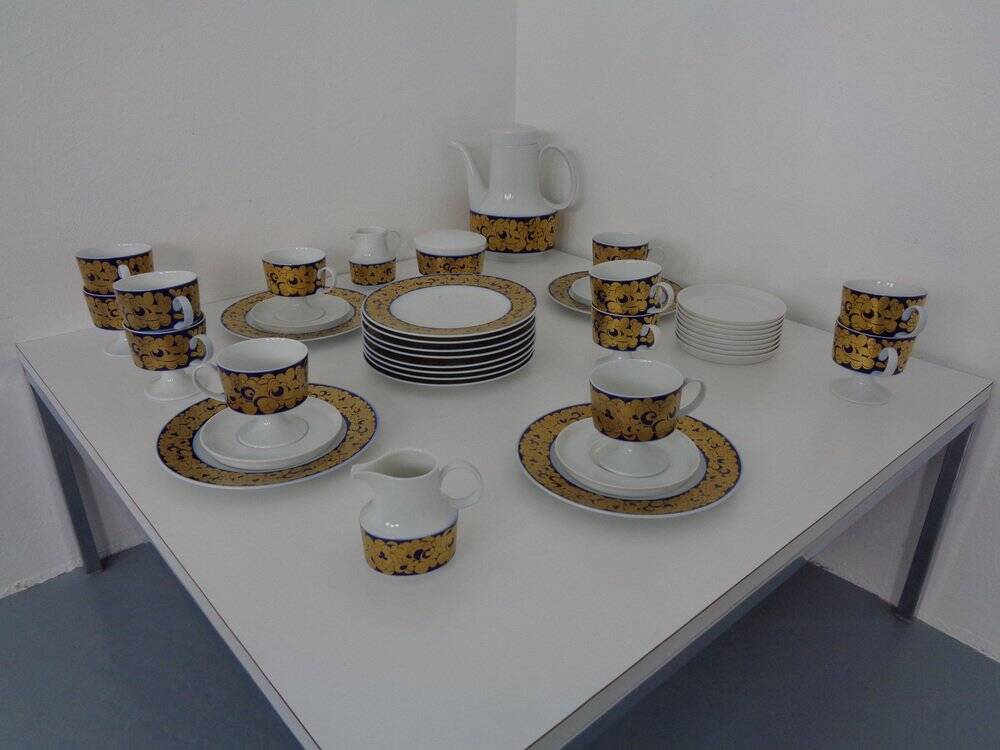 Coffee service for 12 people by Tapio Wirkkala for Rosenthal, 1960s, set of 42.