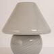 Lampe de table champignon en verre par Peill & Putzler, Allemagne, années 1970