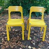 Pair of Altaïr chairs by Henry Massonnet